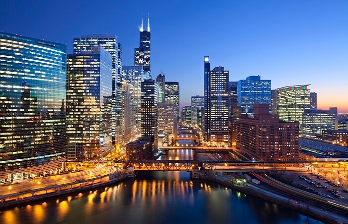 Chicago Skyline To Turn Green For Safety During National Safety Month National Safety Council